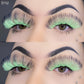 Lime - Lime Green Ombre Eyelash