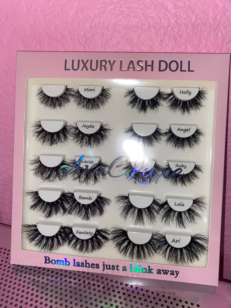 LASHES AND EYELINERS