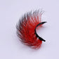 Cherry - Red Ombre Lashes